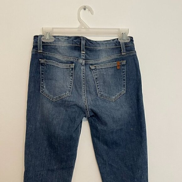 JOE'S JEANS JOES JEANS Keagan Skinny Ankle Distressed Jeans Dark Wash Ripped 25 - Picture 10 of 15